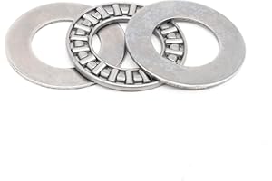 MEYOOZIISU TC1018 Thrust Needle Roller Bearings with Washers 5/8" Bore 1-1/8" OD 5/64" Width 5 Sets