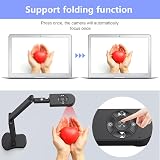 THUSTAND 8MP Visualiser Document Camera USB 4K A3 Light Dual Mics Mac Windows view 4