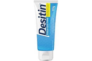 Creme Preventivo de Assaduras para Bebês Desitin Creamy, 113g | Proteção Diária, Alivia Irritações, Hipoalergênico, Com Aloe Vera e Vitamina E