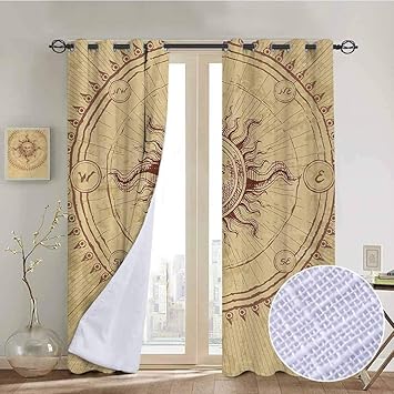 Amazon Com Nuomanan Print Curtains For Bedroom Curtain