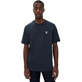 Maison Kitsun&eacute; Men's Grey Fox Head Patch Comfort Tee