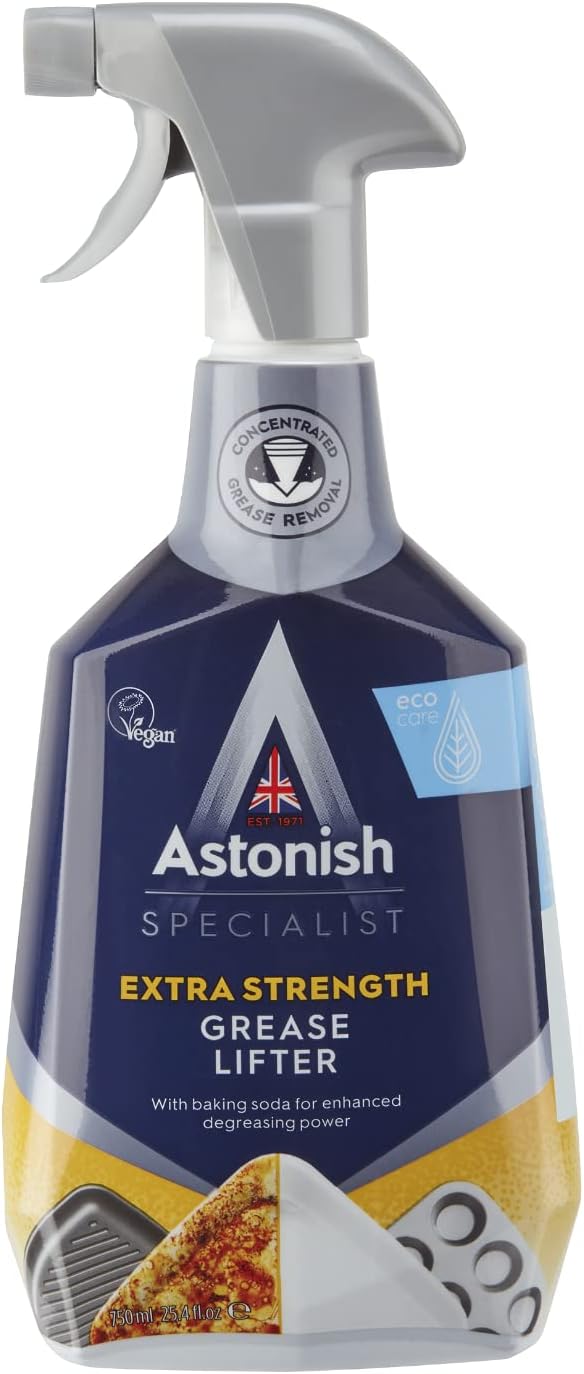Astonish Extra Strength Grease Lifter Spray 750ml - Fast Acting Formula