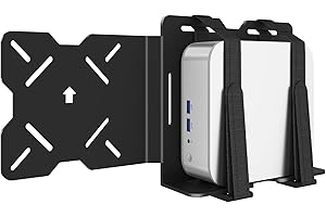 Maozhren Universal Mount for Geekom Mini PC Mount, for Geekom A6, A5, ‎A8, AX8 Max,A9, IT13 Mini PC, Vesa Mount/Connect VESA 