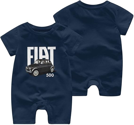 Amazon Co Jp 古典的なイタリアのフィアット 500 ベビー服 可愛い 赤ちゃん クライミングスーツ 新生児 半袖プリント ロンパース 男の子 女の子 パジャマ ルームウエア 春夏 子供服 ボーイズ ガールズ 衣装 撮影 満月 出産 服 ファッション小物