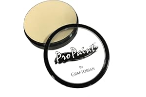 Graftobian Makeup ProPaint Face & Body Paint - Light Cream 30ml - Halloween Makeup - Costume Makeup for Adults - Body Paints for Adults - Face Paint Makeup - Skin Paint - Makeup Paint