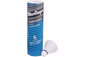 MacGregor Mac Nylon Badminton Birdie 6/Tube