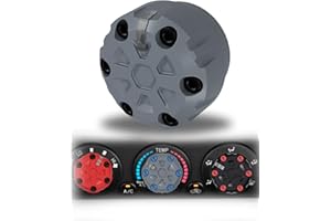 DUBBS HARDWARE Tacoma Radio Knobs, Tacoma Heater Knobs, Toyota Tacoma AC Knobs, Tacoma Climate Control Knobs, Dash Knob for 2005-2015 2nd Gen Tacoma - Toyota Tacoma Control Knob Replacement