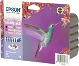 Epson T0807 Hummingbird Claria Photo HD Ink Multipack 6 Colours Genuine