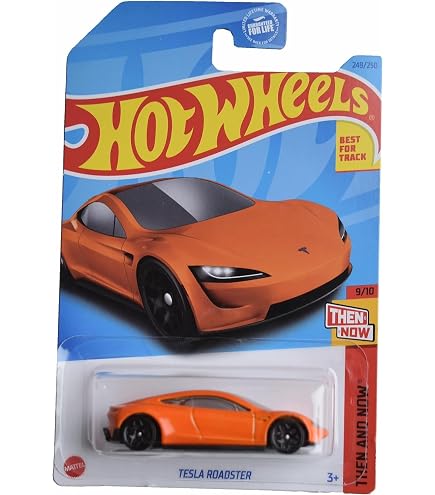 Modellino Tesla Roadster Rosso – Scala 1:64 – Dream – Nuovo In Confezione