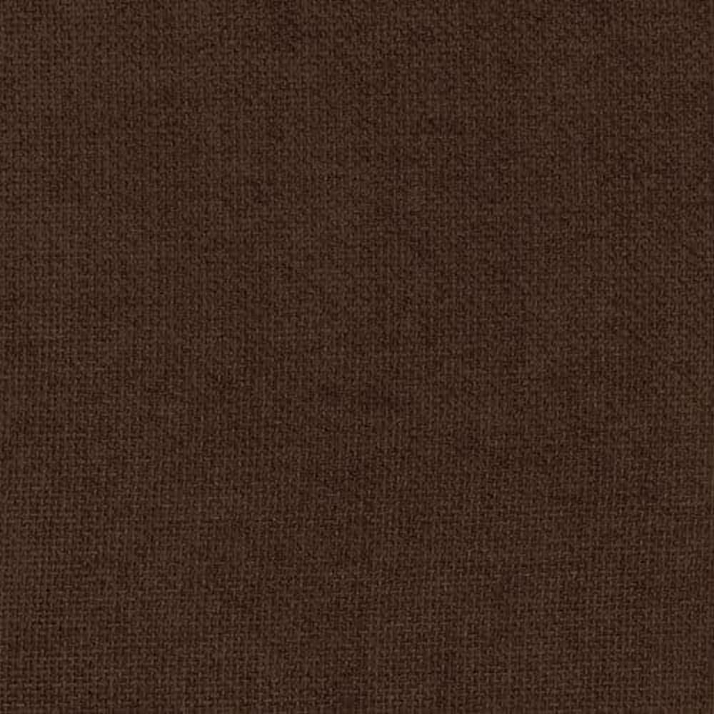 Basketweave Chenille Fabric Material - Mahogany, 1Mtr 150cm x 100cm
