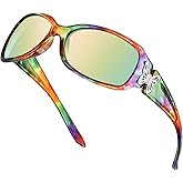 Polarized Sunglasses for Women - Premium Trendy Butterfly Sunglasses - HZ Series Mariposa Designer Fashion Sunglasses