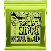 Ernie Ball 12 Sets 2221 Regular Slinky Strings with Picks