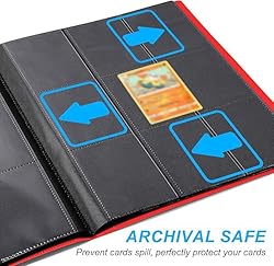 Trading Card Binder 9 Pocket, 360 Pockets