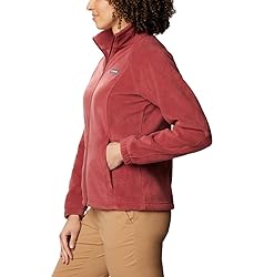 Columbia Women's Benton Springs Full Zip, Marsala