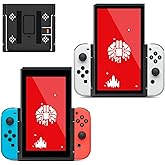 Switch Portrait Mode Flip Grip Handheld for Nintendo Switch OLED, Vertical Mode Orientation Works with Joy-con Grips Stand
