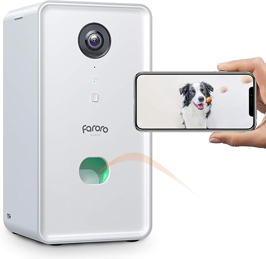 amazon dog camera treat