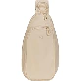 PUMA Women's Myriad Sling, Sporty Hands-Free Bag with Reversible Strap &amp; Dual Compartments, Granola, One Size