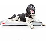 Brindle Soft Shredded Memory Foam Dog Bed with Removable Washable Cover