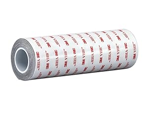 3M VHB RP16 Double Sided Tape Roll – 0.25 in. x 15 ft. Conformable Foam Tape with Permanent Bonding Acrylic Adhesive. Tapes and Sealants
