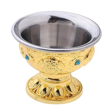 Buy Prettyia Food Bowl Buddhist Temple Decoration Religious