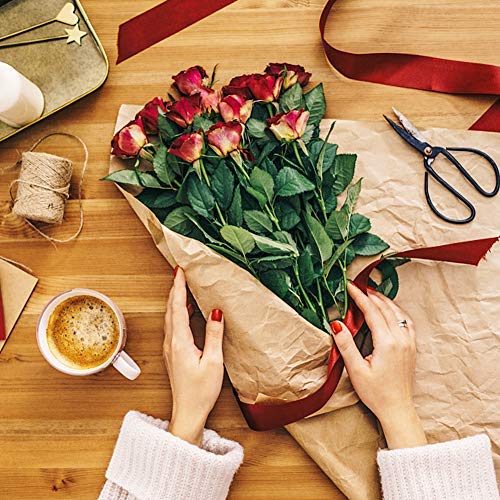 Kraft Paper - 50 Sheets 120 GSM Letter Sized Brown Stationery Paper for Arts, Crafts, and Office Use