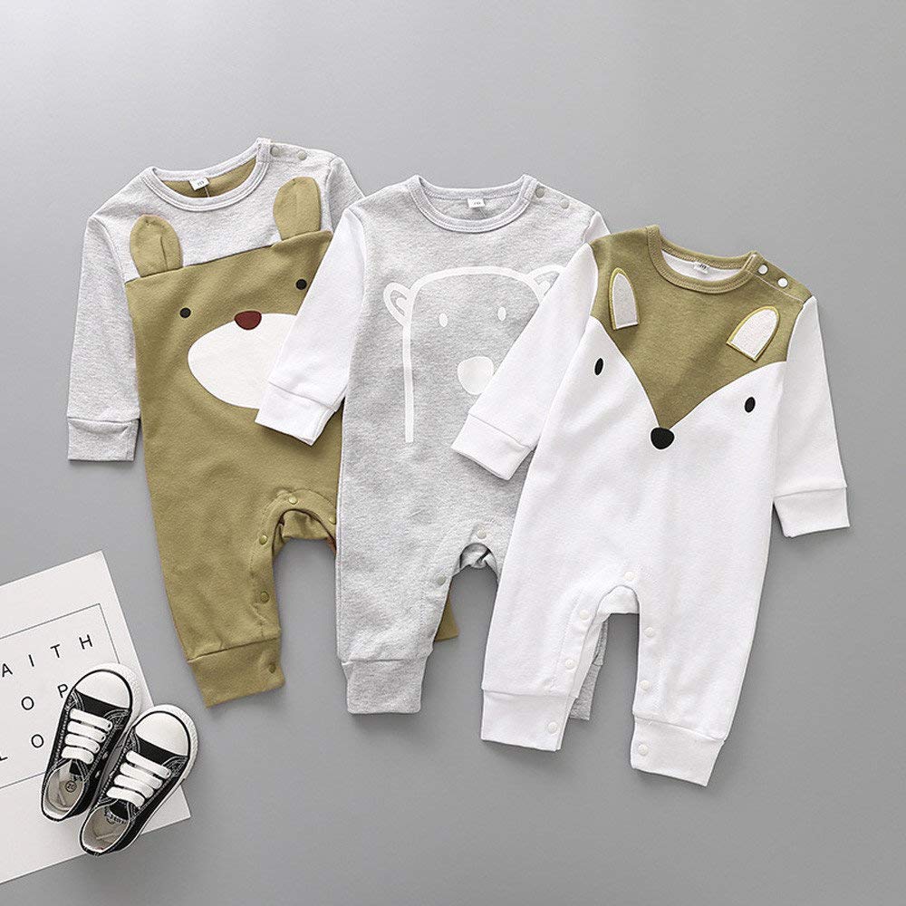 Ropa Bebe Primavera Body De Manga Larga Para Bebe Trajes Ropa Mono Nino Disfraz De Dibujos Animados Pijama Blanco 0 18 Meses Unisexo Mameluco 19 Polp Ropa De Una Pieza Ropa Futakuchi Hakata Com