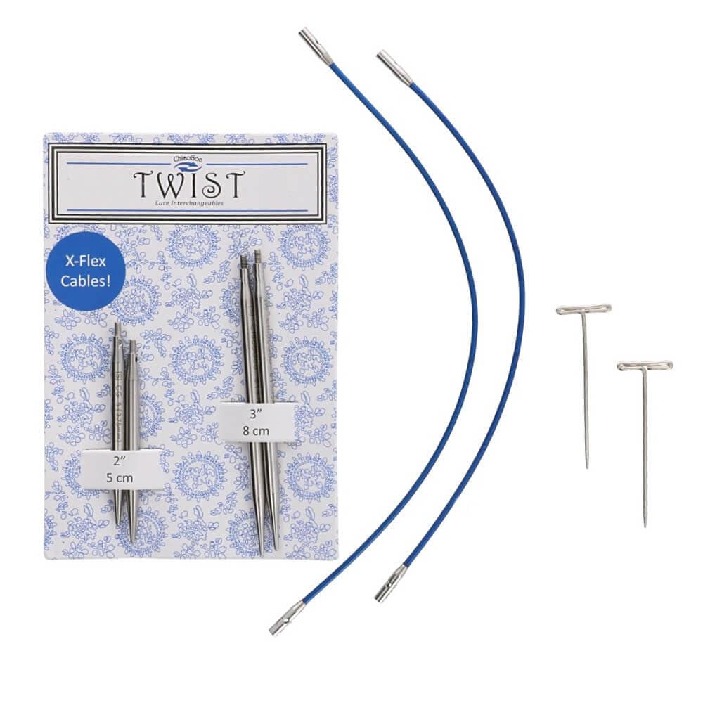 ChiaoGoo Twist Lace Short Combo Pack 5+8cm 3.75mm - 1pc