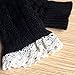 Justay Women's Knit Confetti Cable Headband, B-2 Pairs (Black), One Size