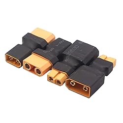 2Pairs ShareGoo RC XT90 to XT60 Plug Male Female