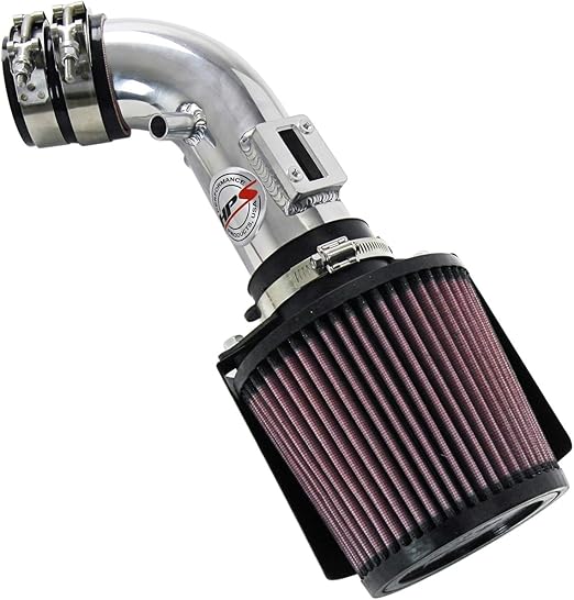 HPS Short ram Air Intake Kit Polish for 0611 Honda Civic