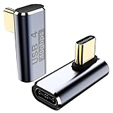 BERLAT 90 Degree USB C Adapter, Right Angle USB C