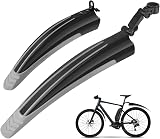 Ledeak Mudguard Set for 20-26 In Bikes Front Rear Fenders Grey