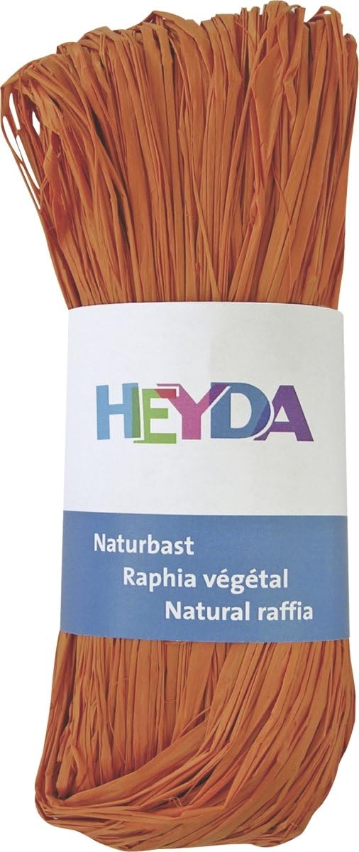 Heyda Naturbast 204887794 Orange 50g, nicht bekannt