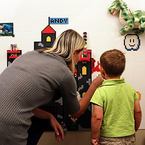 Brik Tile - Wall Building Kit - Removable - Peel & Stick - Compatible with Major Brands