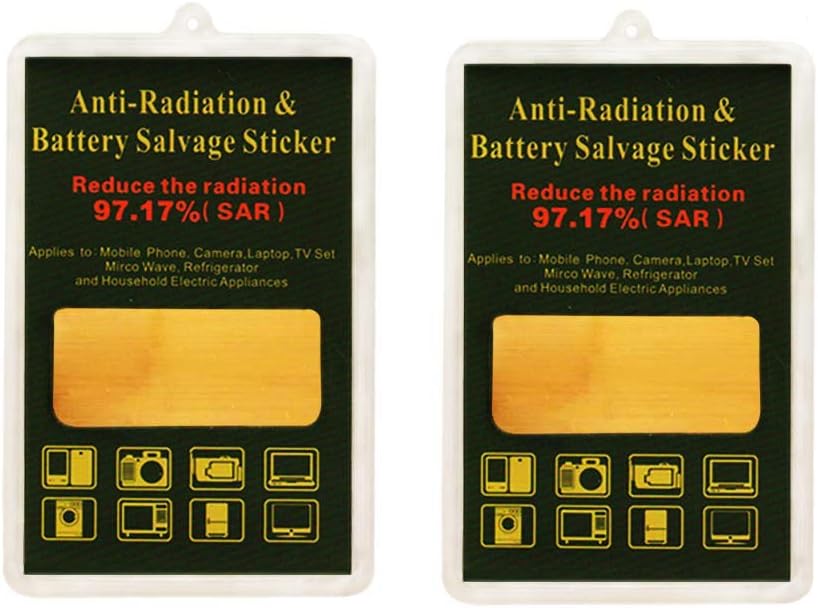 EMF Protection Anti Radiation Sticker- Perfect for The Phones, Phone case,iPhone,Home Appliance -Have Healthy Negative Ion Generator