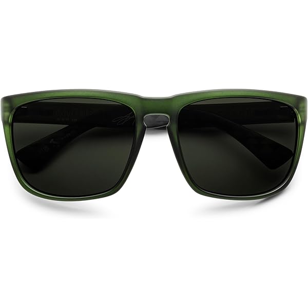 Amazon.com: Electric Visual - Stanton Gloss Black/Grey Polarized