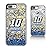 NASCAR Gold Glitter iPhone 7+ Case by Keyscaper in Number