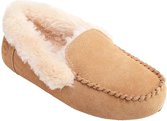 women's dearfoam moccasin slippers