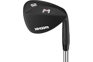XINGGM Forged Golf Wedge Set for Men or Individual 48/50/52/54/56/58/60/68/70/72 Degree RH Gap Wedge Sand Wedge Easily Escape from Bunker,Milled Face for More Spin