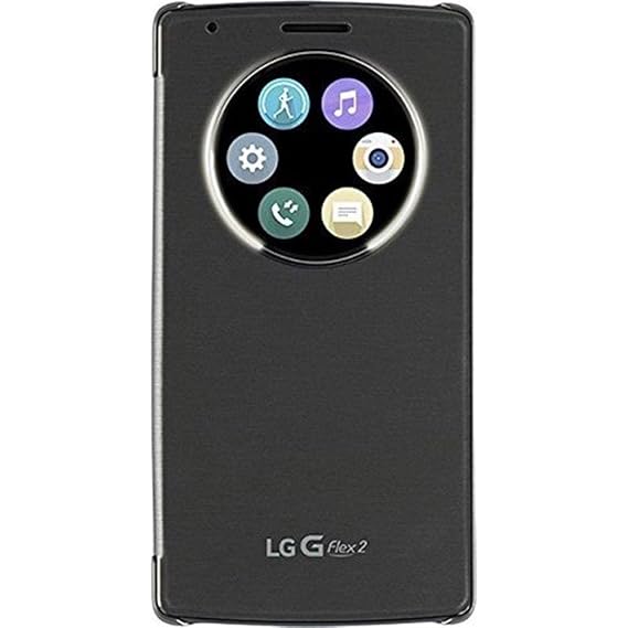 LG Quick Circle Schutzhülle für G Flex 2 Smartphone grau