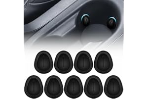 Dayinkes 9PCS Car Water Cup Holder Limiter, 1.41" X 1.18" Universal Silicone Anti Skid Limiter, Cup Position Fixer for Car, U
