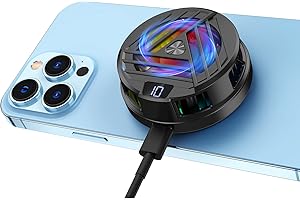 Trakxy Magnetic Phone Cooler for Gaming, Compatible with iPhone 12,13 & 14 Series MagSafe, Portable Cell Phone Radiator, Adva