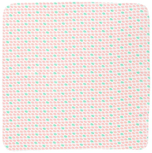 Simple Joys by Carter's Unisex Babies' Muslin burp cloths, Pack of 7, Pink/White, One Size