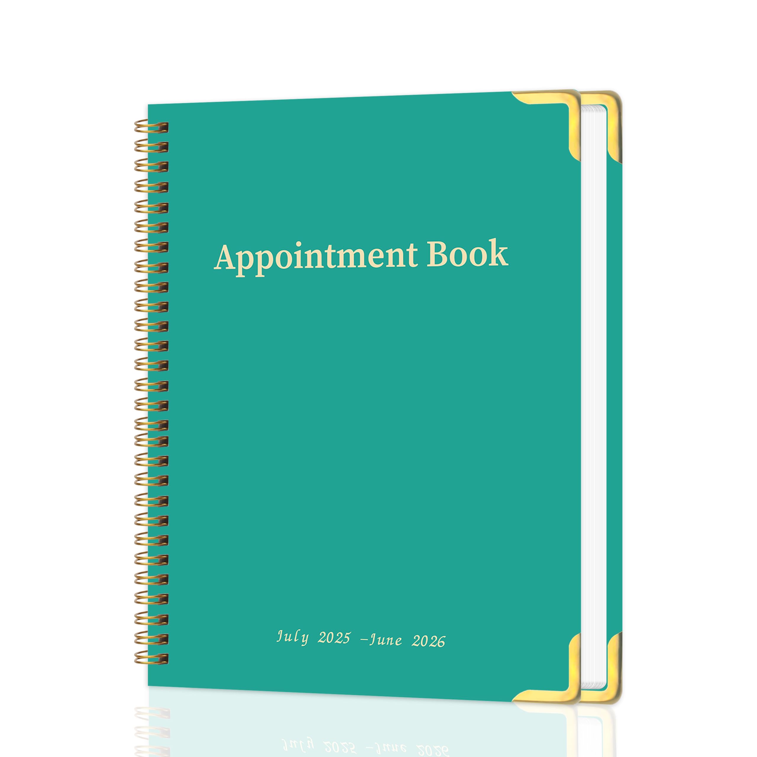 Photo 1 of Appointment Book 2025-2026 Weekly & Monthly Daily Appointment Hourly Planner with Hardcover, from July 2025 - June 2026,Daily 7am - 10 pm for Schedule Planning,12 Monthly Calendar 9" x 11", Blue