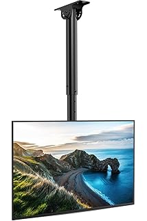 Amazon Com Tv Ceiling Mount Adjustable Bracket Fits Most Led Lcd