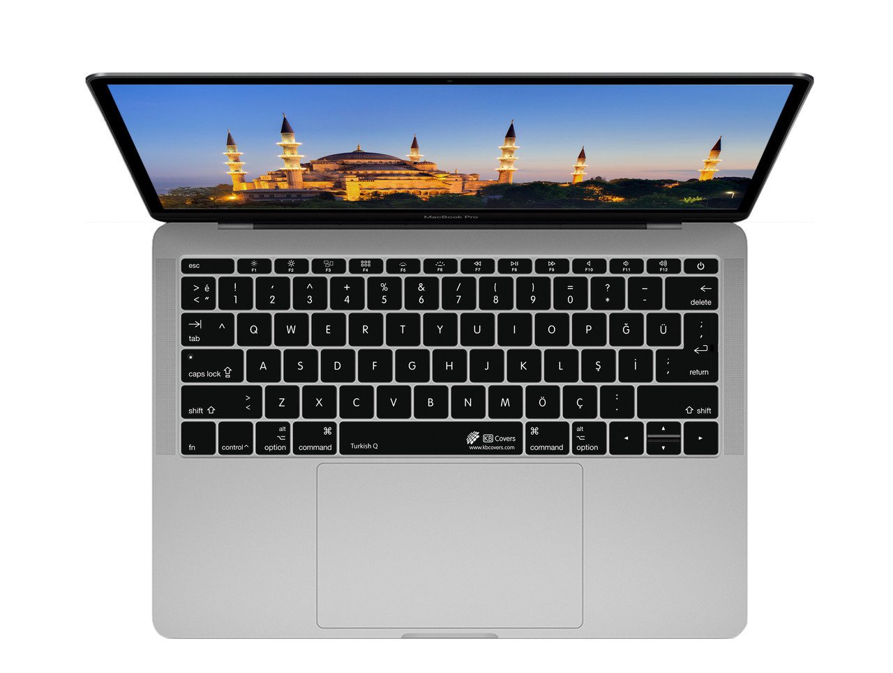 Turkish ISO Keyboard Cover for MacBook Pro without Touch Bar (Late 2016)