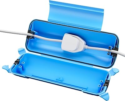Restmo Outdoor IP44 Waterproof Connection Box 29x11x7.5cm Blue