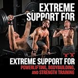 Beast Gear Weight Lifting Wrist Wraps 20" Cotton Thumb Loop One Size Fits All view 2