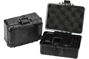 OCXLLEATLY Hard Storage Case Compatible with Insta360 Ace pro/Ace pro 2 Grip Kit, Action Camera Accessory Carrying Bag Travel