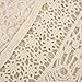 Womens' Hollow Lace Hook Cover Up Crochet Bikini Swimsuit Dress (Beige)
